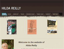 Tablet Screenshot of hildareilly.com